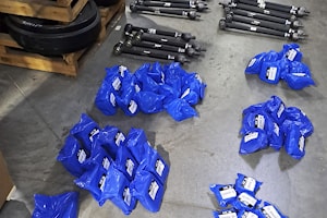 Поступление запасных частей для мостов Carraro