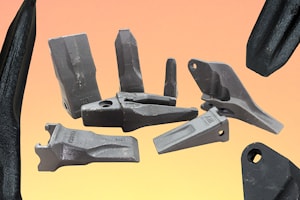 Пополнение складских запасов: пальцы, коронки и боковые ножи для экскаваторов